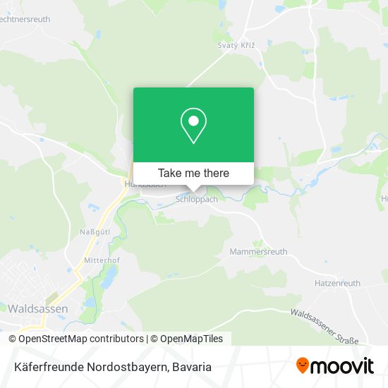 Käferfreunde Nordostbayern map