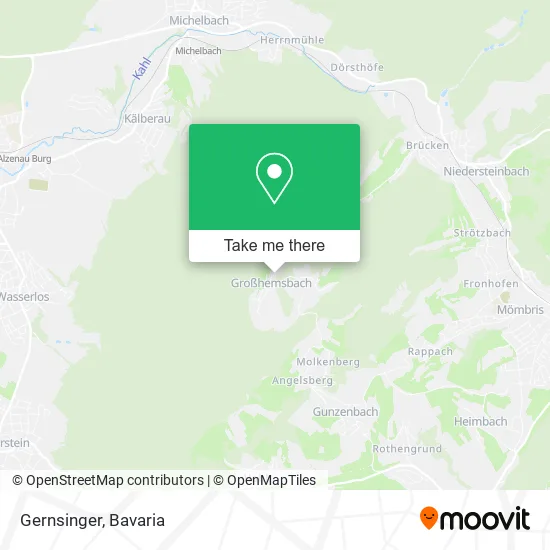 Карта Gernsinger