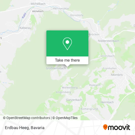 Карта Erdbau Heeg