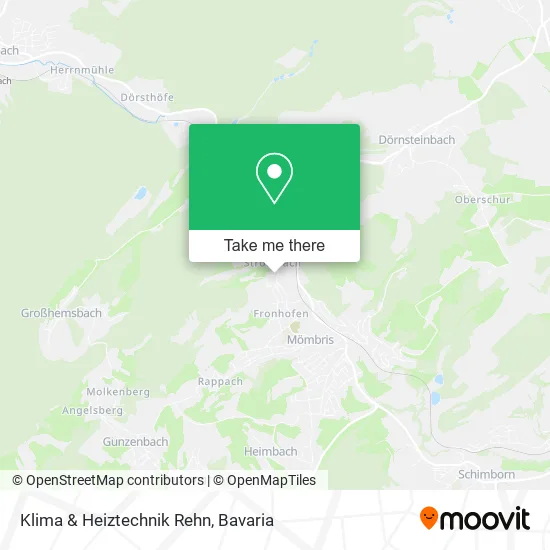 Карта Klima & Heiztechnik Rehn