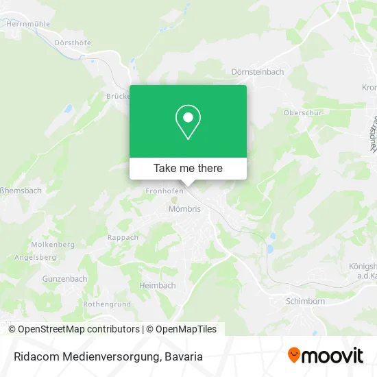 Карта Ridacom Medienversorgung