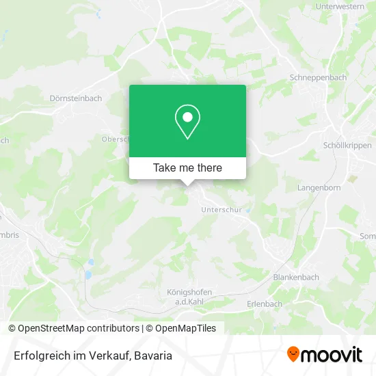 Карта Erfolgreich im Verkauf
