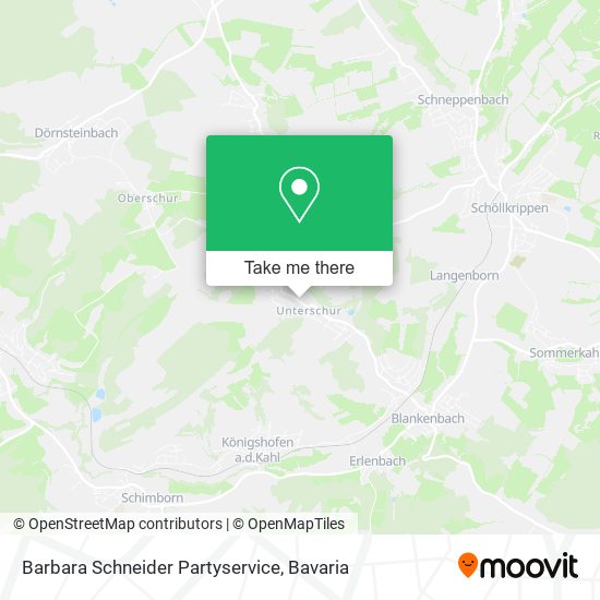 Карта Barbara Schneider Partyservice