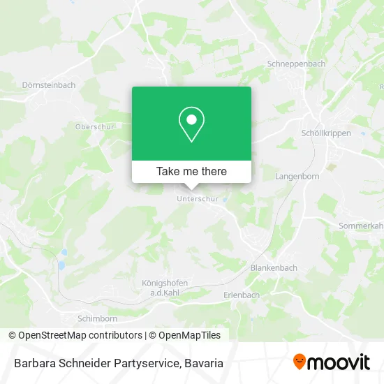 Карта Barbara Schneider Partyservice