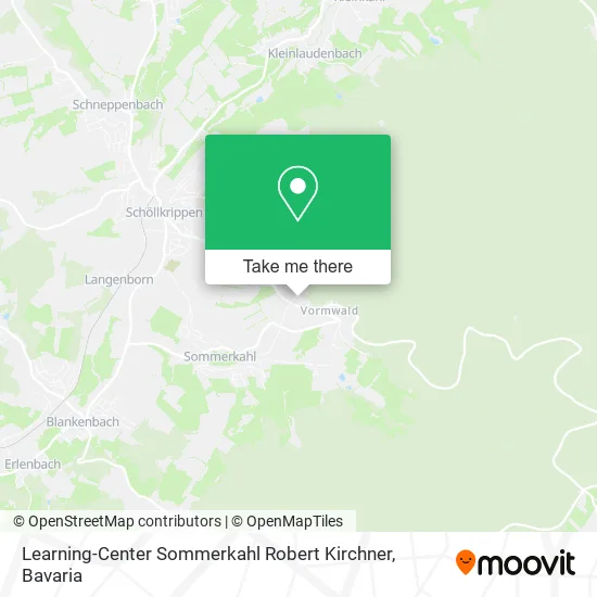 Карта Learning-Center Sommerkahl Robert Kirchner