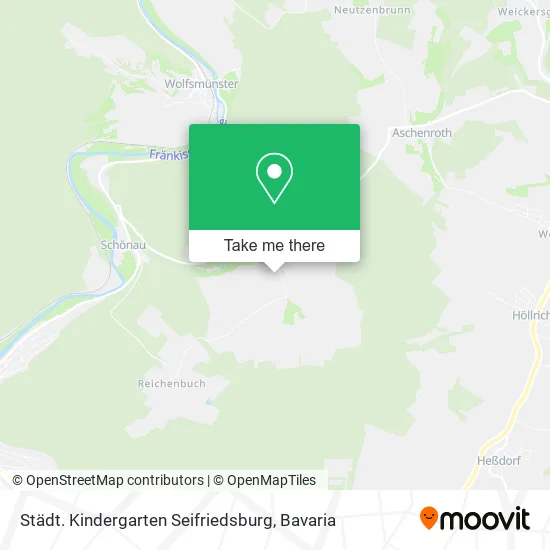 Карта Städt. Kindergarten Seifriedsburg