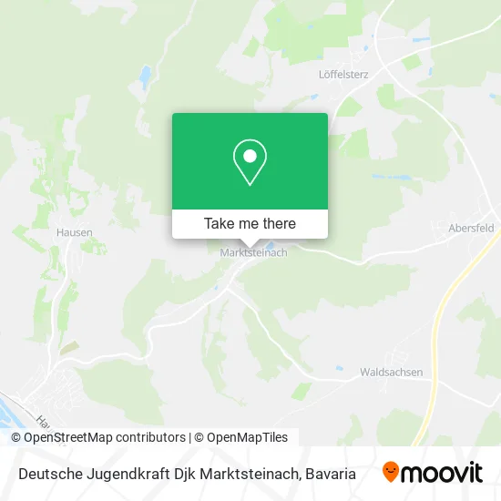 Карта Deutsche Jugendkraft Djk Marktsteinach
