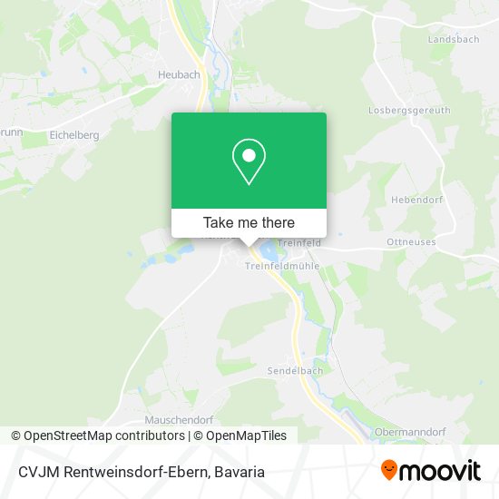 CVJM Rentweinsdorf-Ebern map