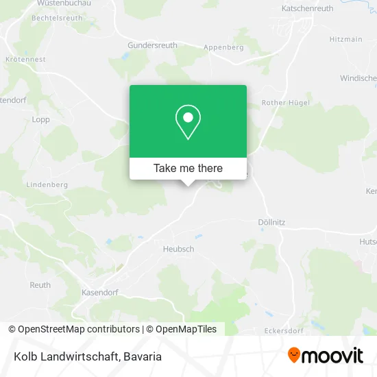Карта Kolb Landwirtschaft