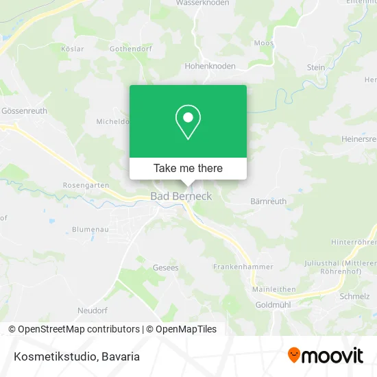 Карта Kosmetikstudio