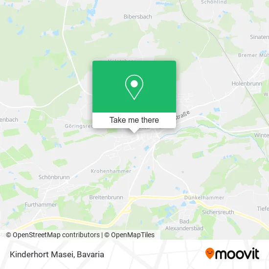 Карта Kinderhort Masei