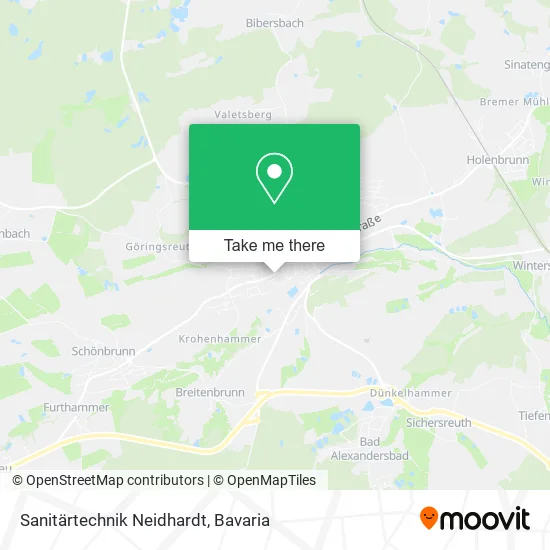 Карта Sanitärtechnik Neidhardt