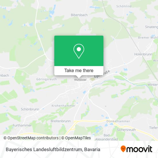 Bayerisches Landesluftbildzentrum map