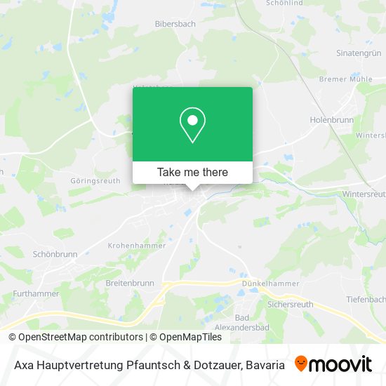 Axa Hauptvertretung Pfauntsch & Dotzauer map