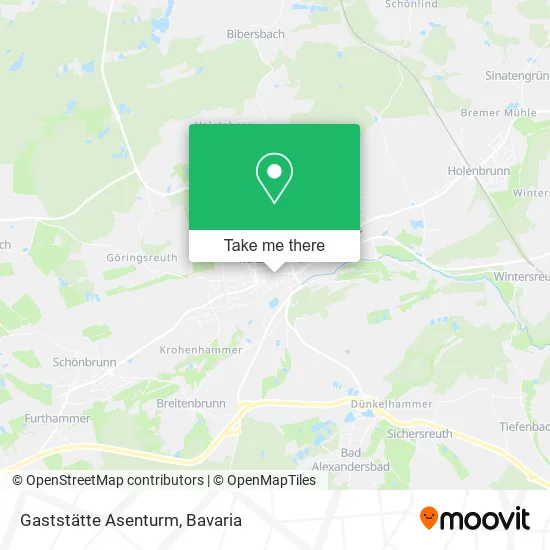 Карта Gaststätte Asenturm