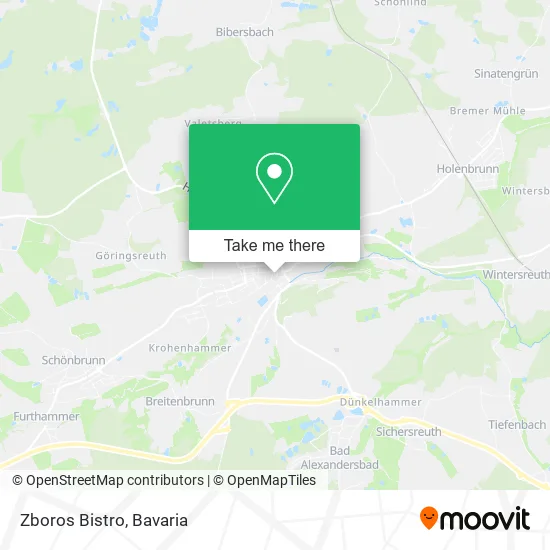 Карта Zboros Bistro