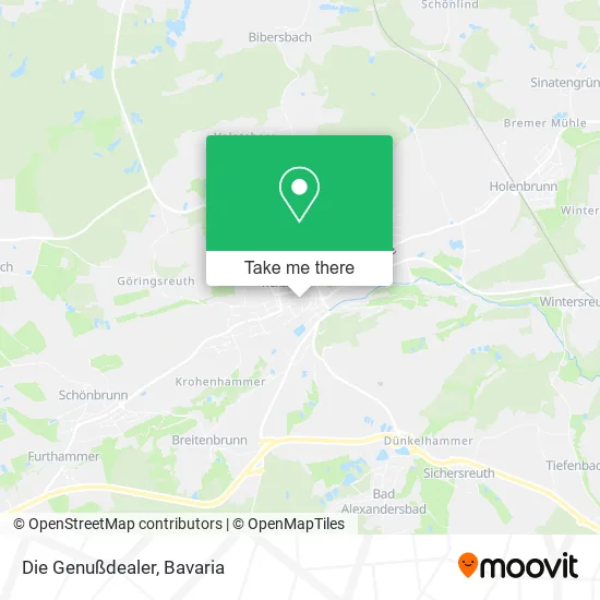 Карта Die Genußdealer