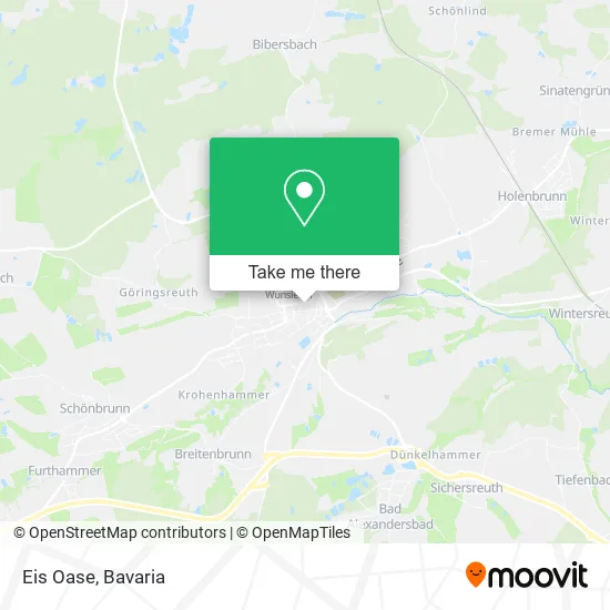 Карта Eis Oase