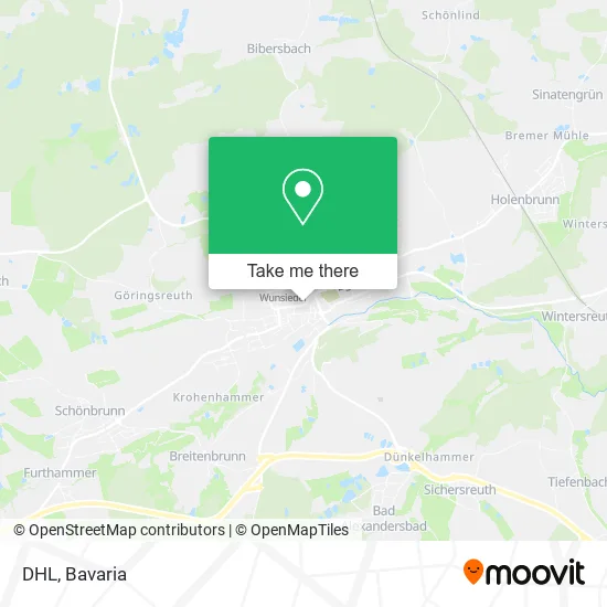Карта DHL