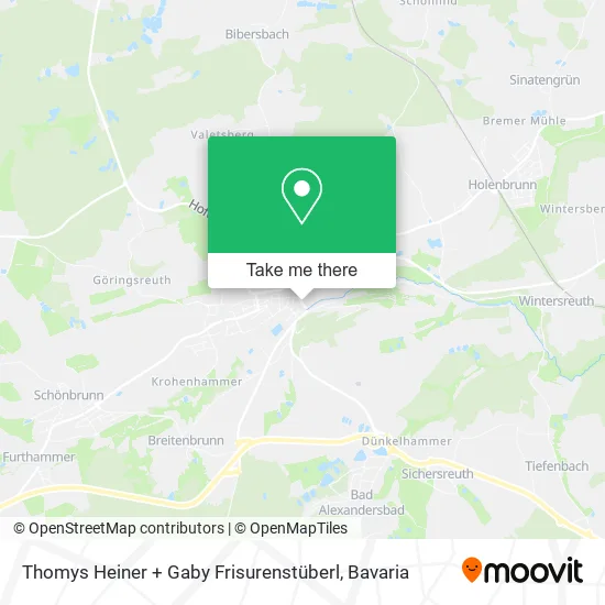Карта Thomys Heiner + Gaby Frisurenstüberl