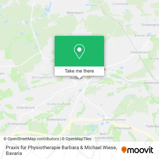 Praxis für Physiotherapie Barbara & Michael Wiese map