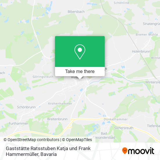 Gaststätte Ratsstuben Katja und Frank Hammermüller map