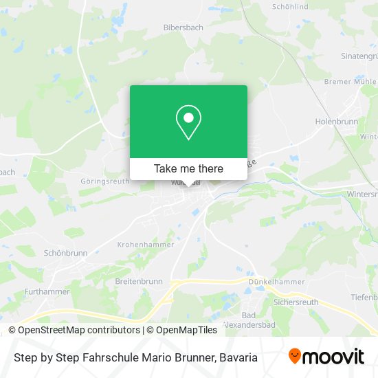 Step by Step Fahrschule Mario Brunner map