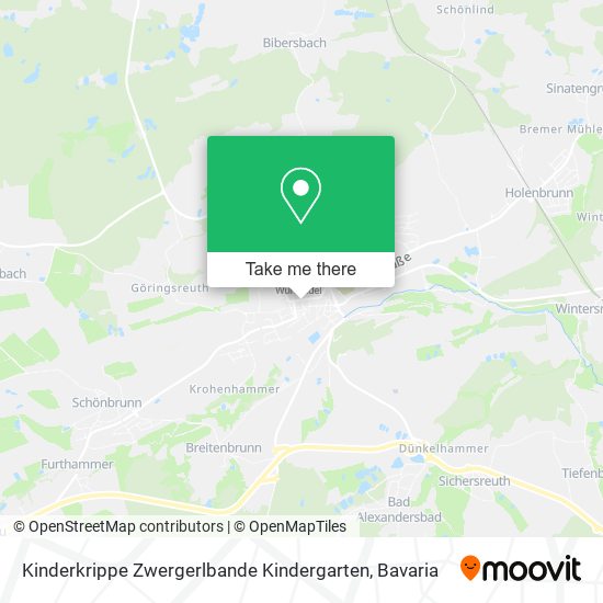 Kinderkrippe Zwergerlbande Kindergarten map