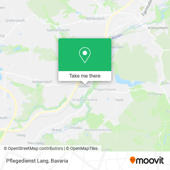 Карта Pflegedienst Lang