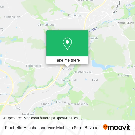 Карта Picobello Haushaltsservice Michaela Sack