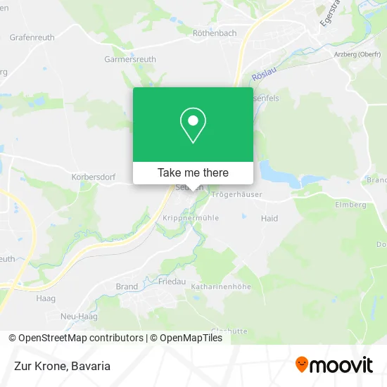 Карта Zur Krone