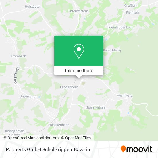Papperts GmbH Schöllkrippen map