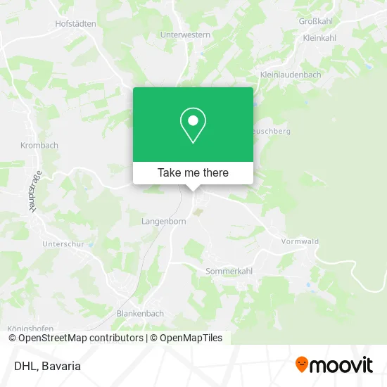 Карта DHL