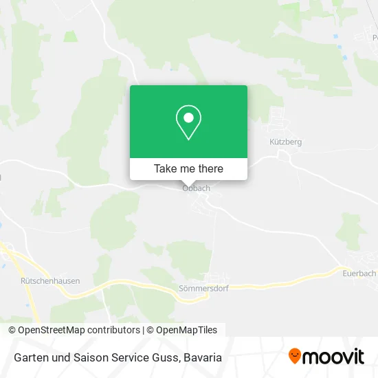Карта Garten und Saison Service Guss