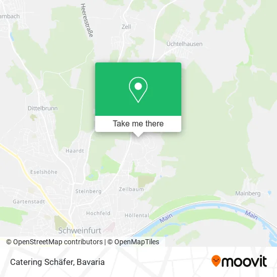 Карта Catering Schäfer