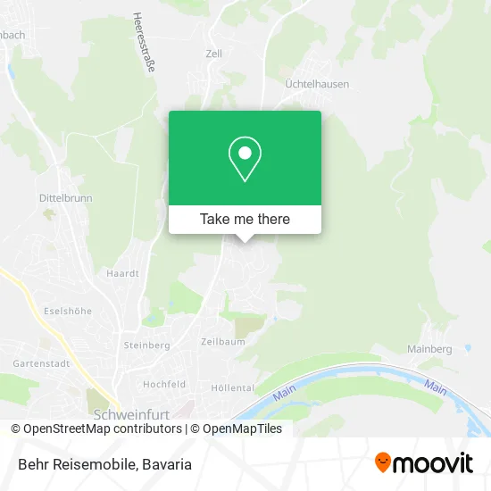 Карта Behr Reisemobile