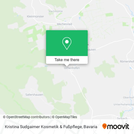 Kristina Sudgaimer Kosmetik & Fußpflege map