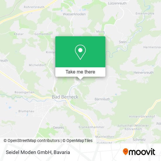 Seidel Moden GmbH map