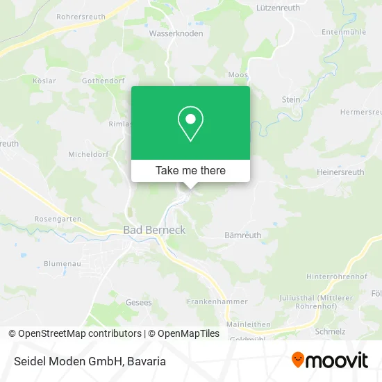 Карта Seidel Moden GmbH