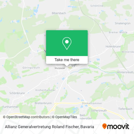Allianz Generalvertretung Roland Fischer map