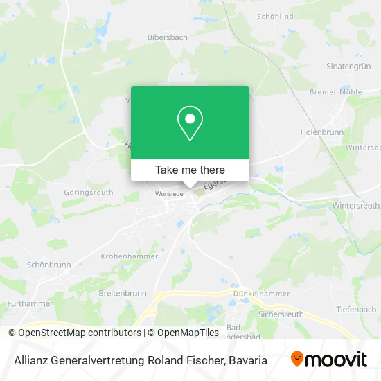 Карта Allianz Generalvertretung Roland Fischer