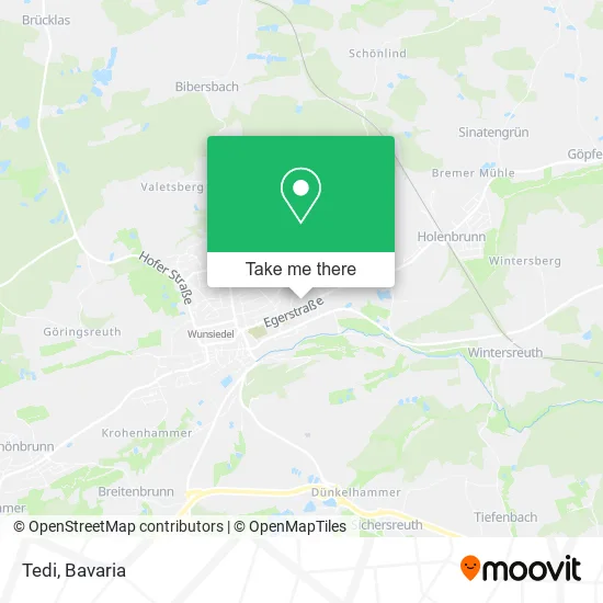 Карта Tedi