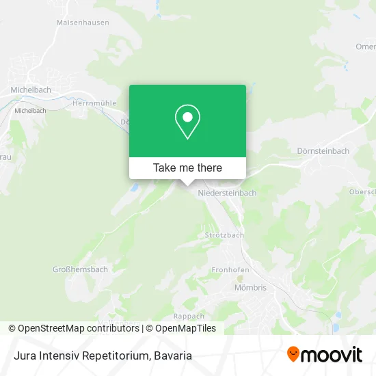 Карта Jura Intensiv Repetitorium