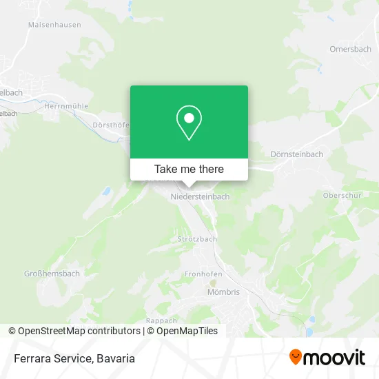 Карта Ferrara Service