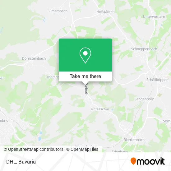 Карта DHL