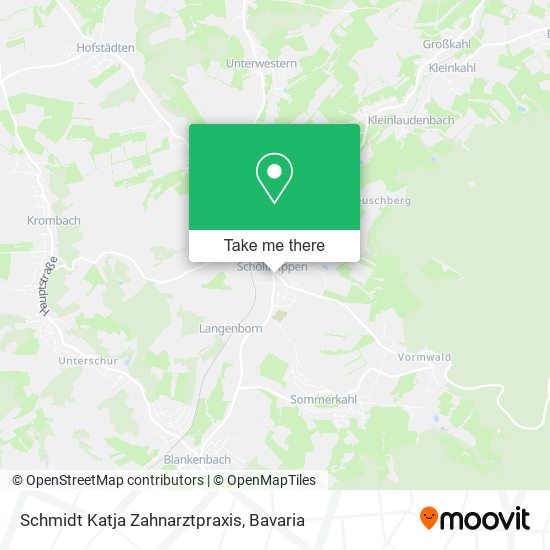 Schmidt Katja Zahnarztpraxis map