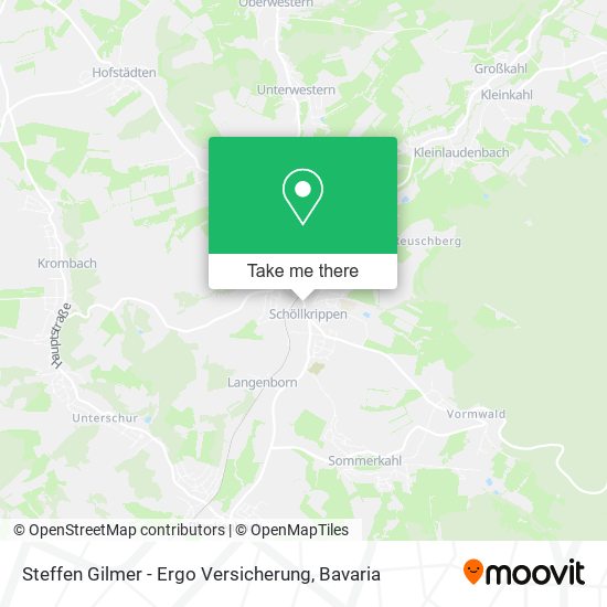 Steffen Gilmer - Ergo Versicherung map