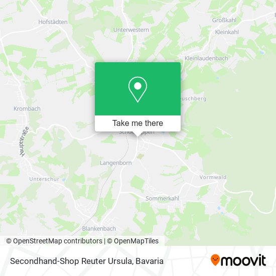 Карта Secondhand-Shop Reuter Ursula