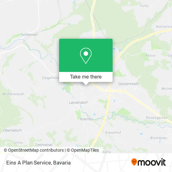 Карта Eins A Plan Service