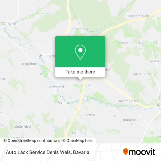Карта Auto Lack Service Denis Wels